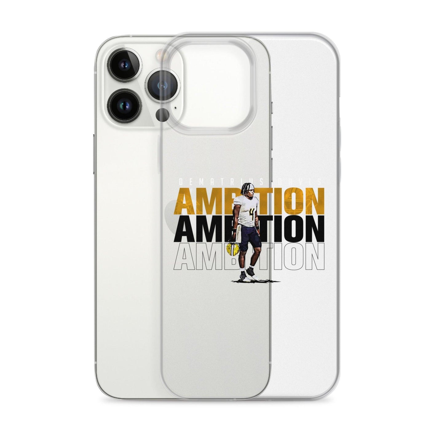 Dematrius Davis "Ambitions" iPhone Case - Fan Arch