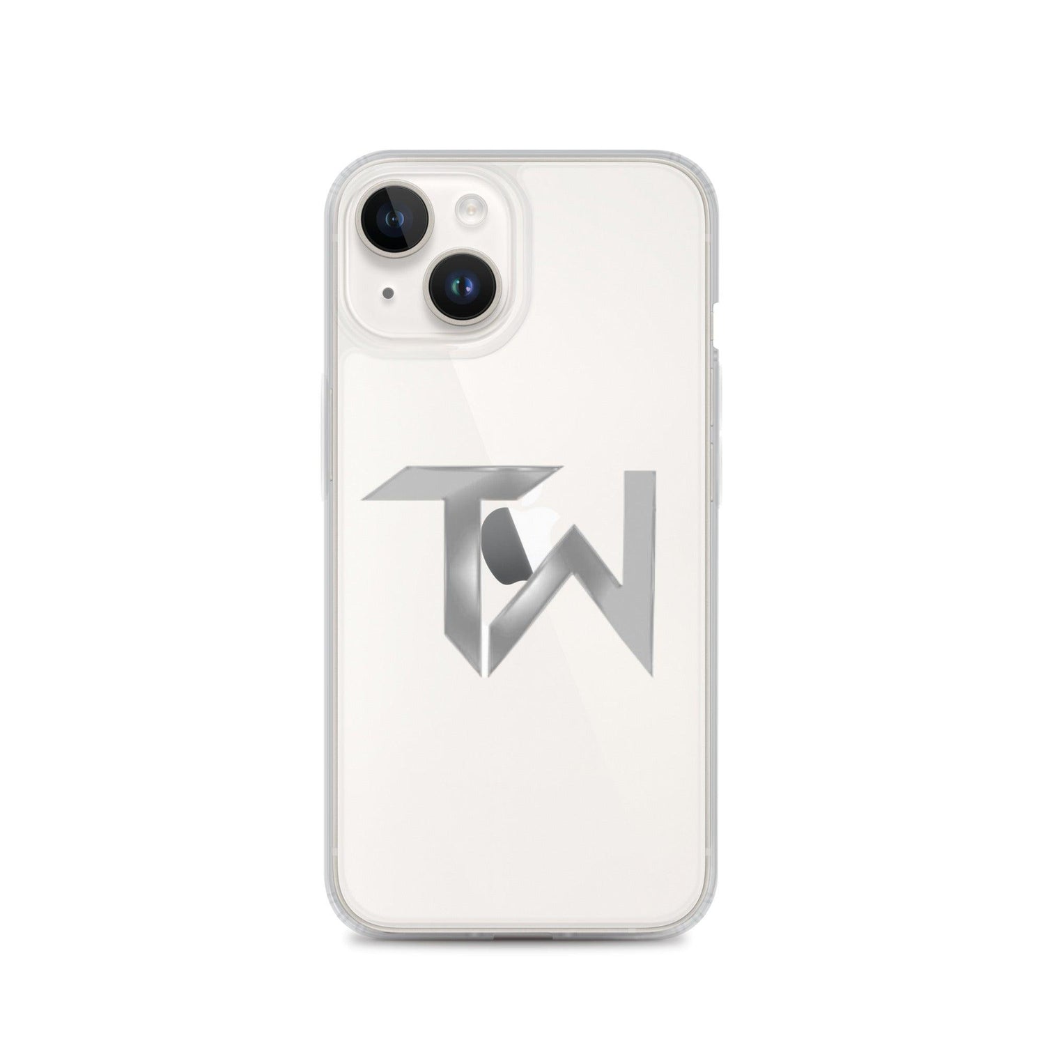 Tre White  "TW" iPhone Case - Fan Arch