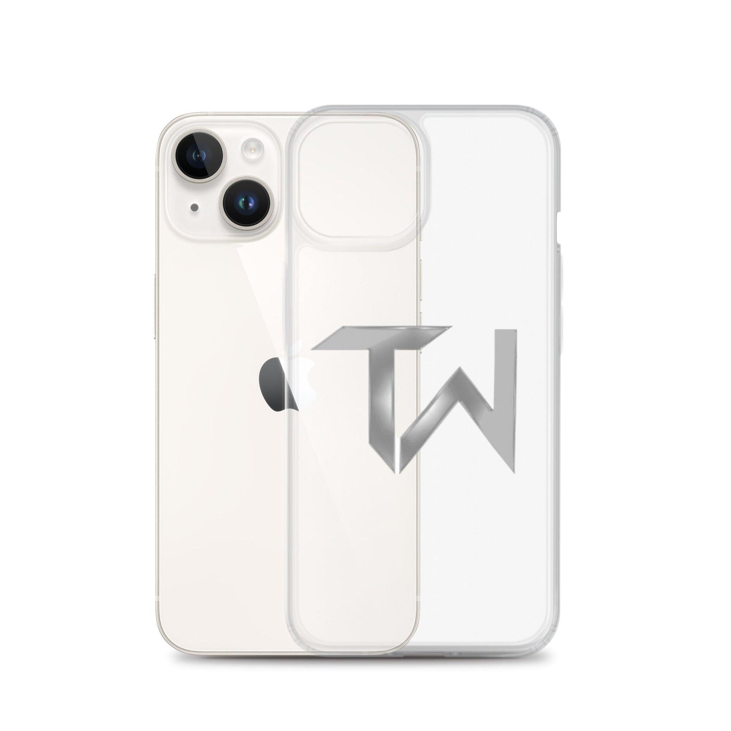 Tre White  "TW" iPhone Case - Fan Arch