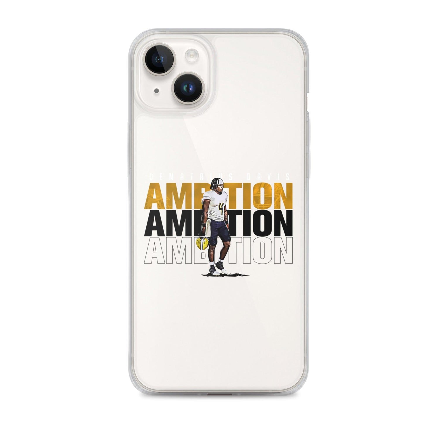 Dematrius Davis "Ambitions" iPhone Case - Fan Arch