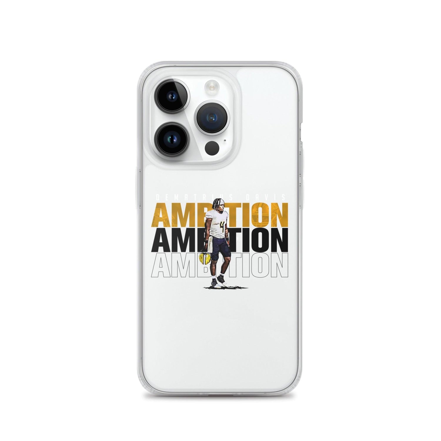 Dematrius Davis "Ambitions" iPhone Case - Fan Arch