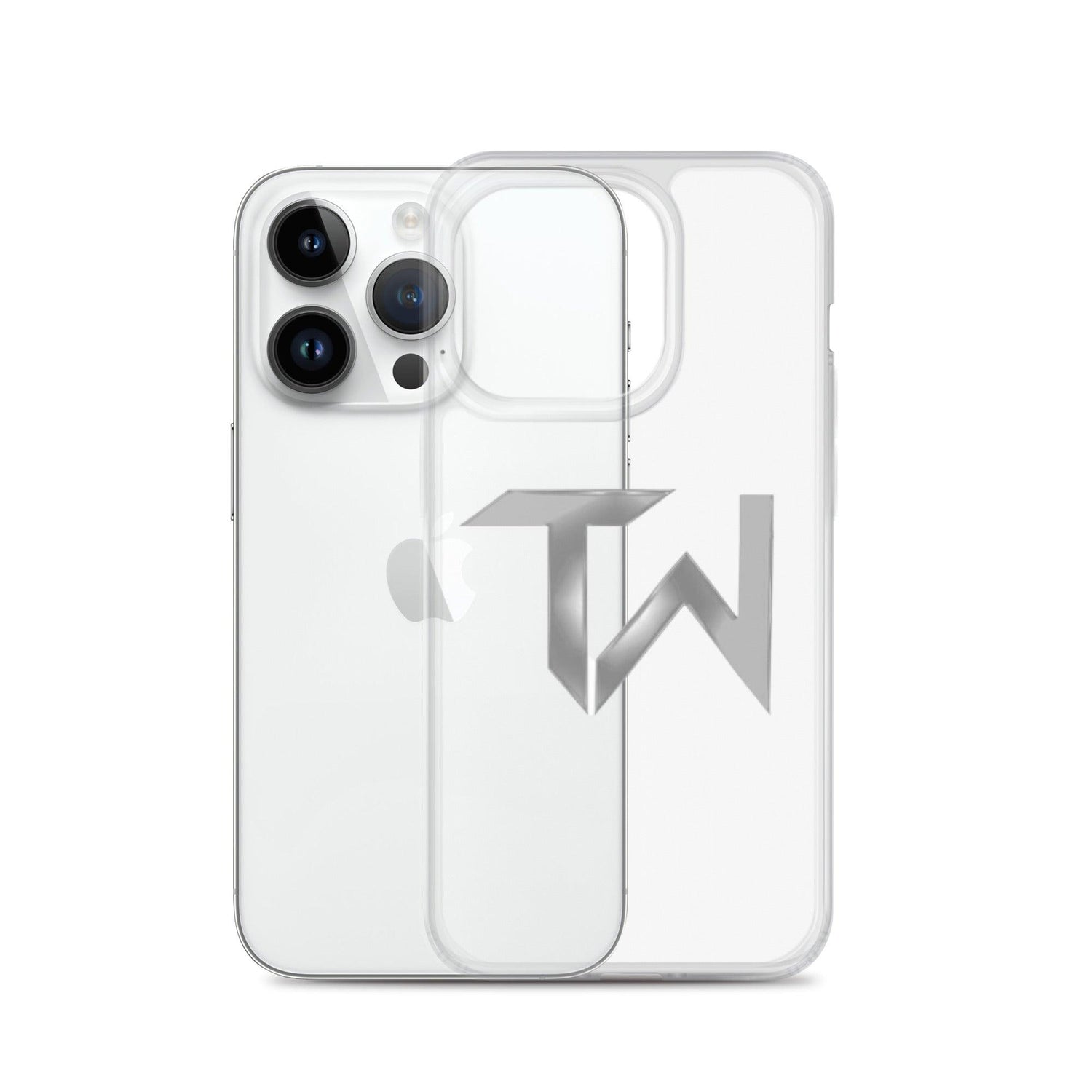 Tre White  "TW" iPhone Case - Fan Arch