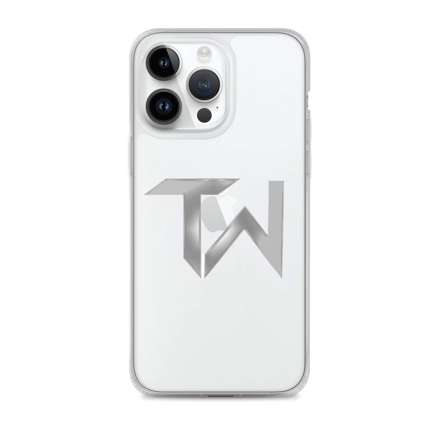 Tre White  "TW" iPhone Case - Fan Arch