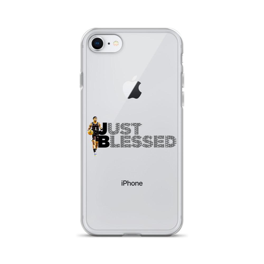 Jordan Burns "Just Blessed" iPhone Case - Fan Arch