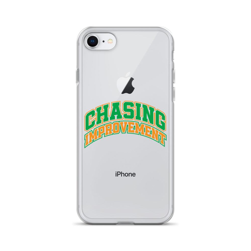 Ashton Washington "Chasing Improvement" iPhone Case - Fan Arch