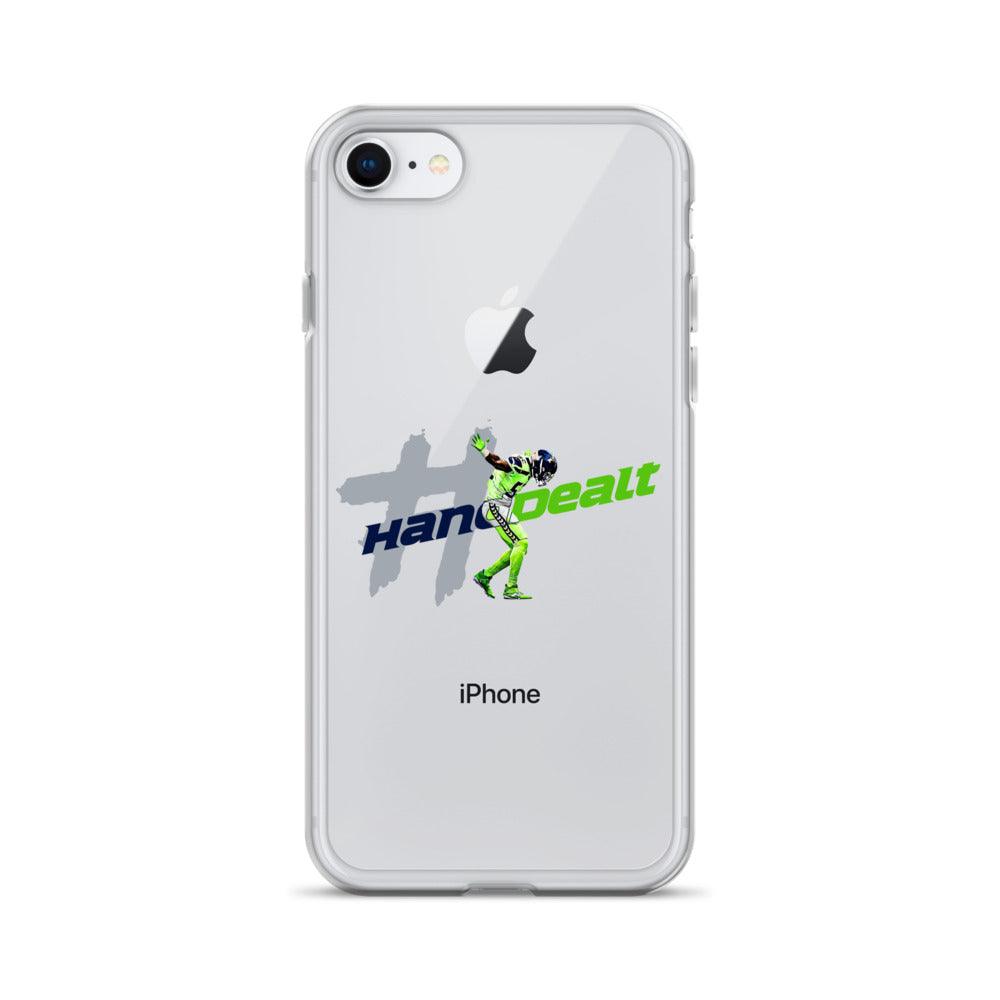 Darrell Taylor Jr. "#HandDealt" iPhone Case - Fan Arch