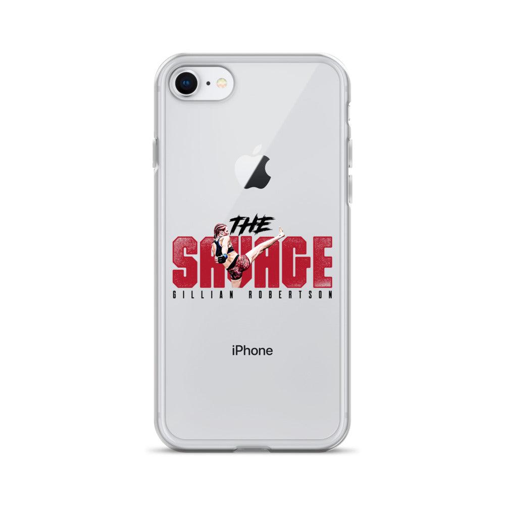 Gillian Robertson "The Savage" iPhone Case - Fan Arch