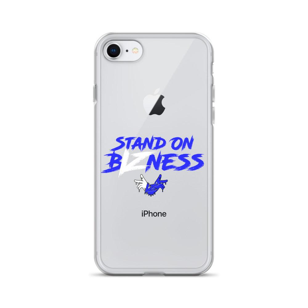 Izaiah Gathings “BIZNESS” iPhone Case - Fan Arch