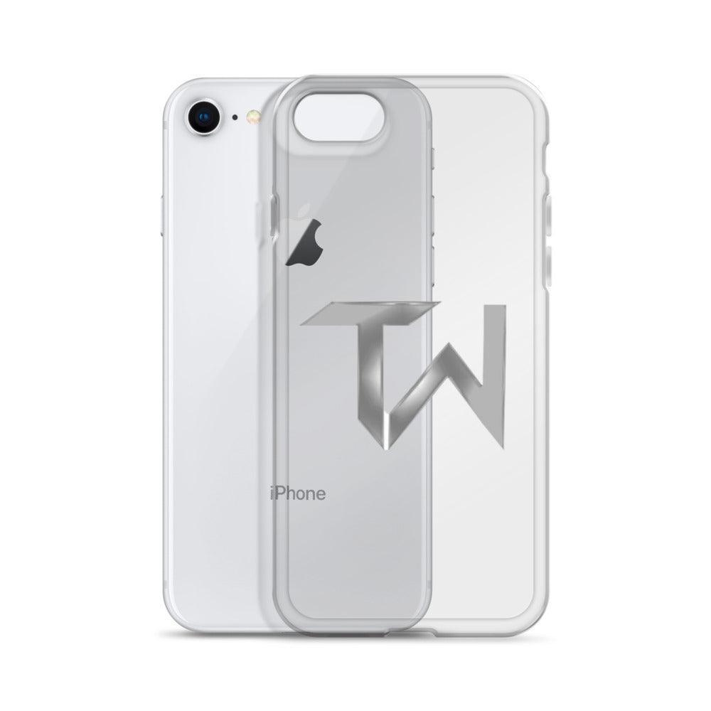 Tre White  "TW" iPhone Case - Fan Arch