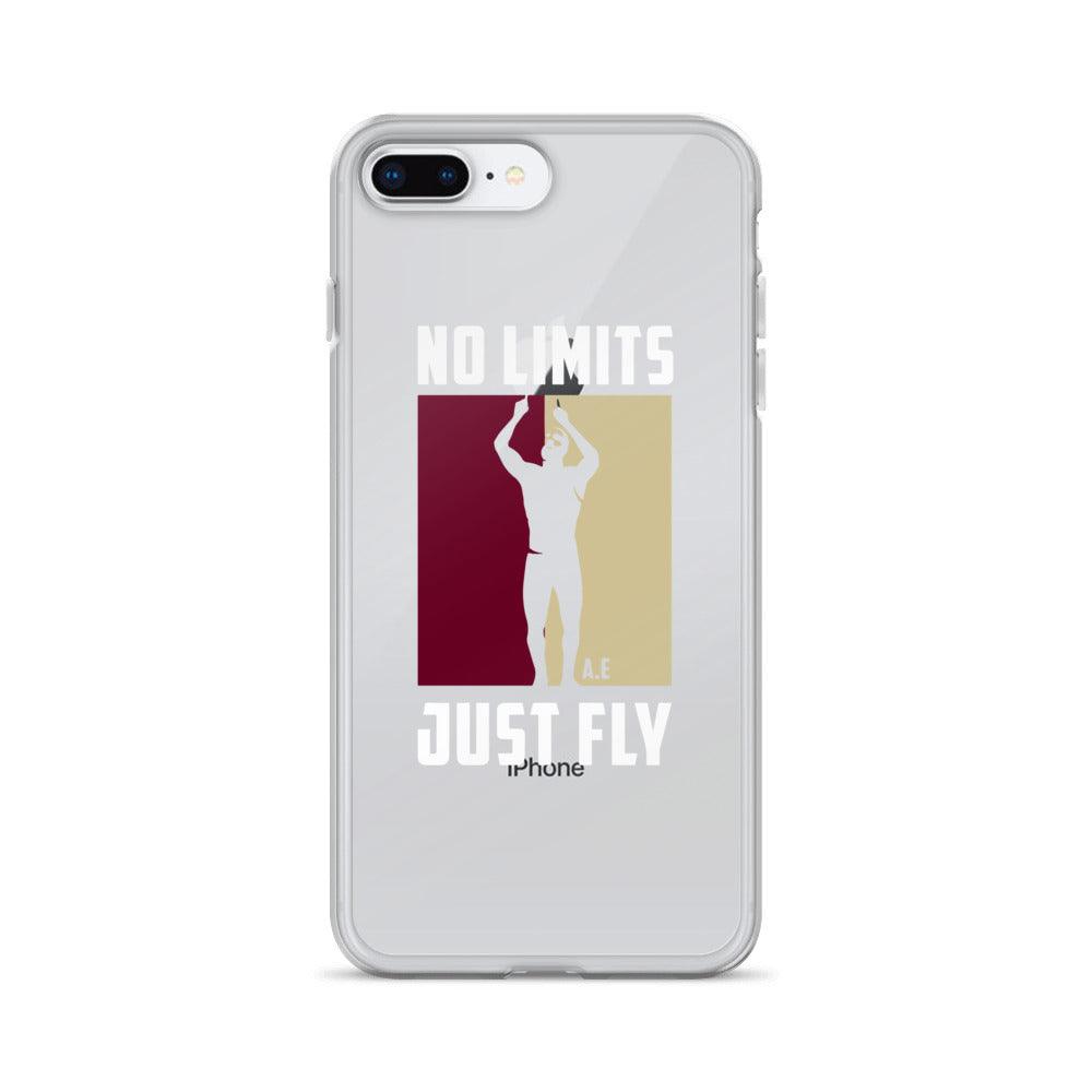 Andre Ewers "No Limits Just Fly" iPhone Case - Fan Arch