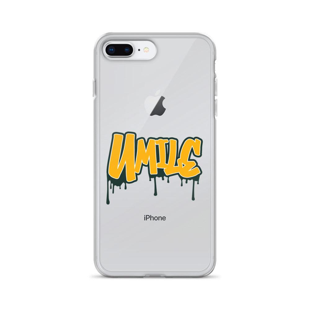 Tedarrell Slaton Jr. “UMILE” iPhone Case - Fan Arch