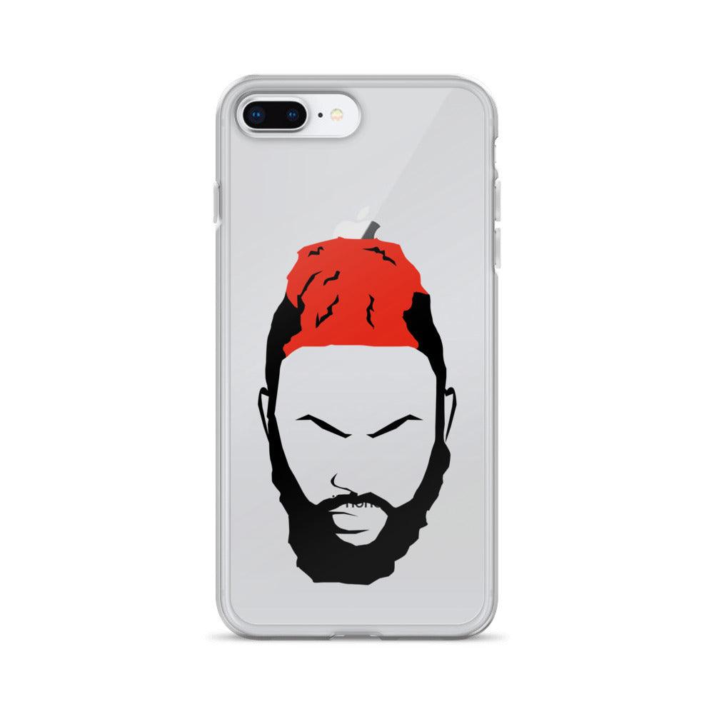 Man faced Pou | iPhone Case