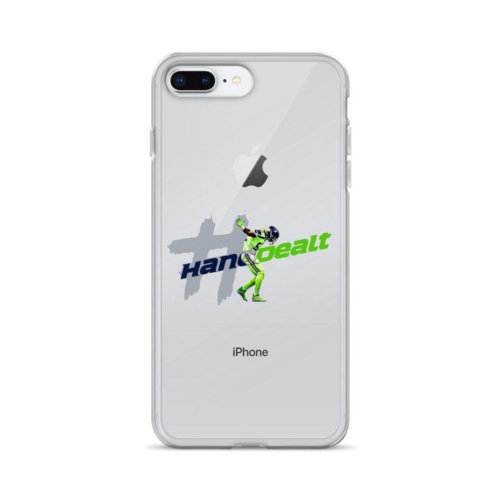 Darrell Taylor Jr. "#HandDealt" iPhone Case - Fan Arch