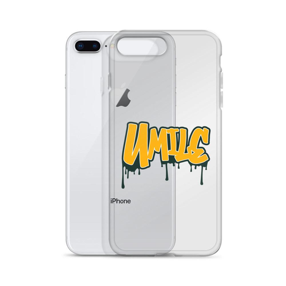 Tedarrell Slaton Jr. “UMILE” iPhone Case - Fan Arch