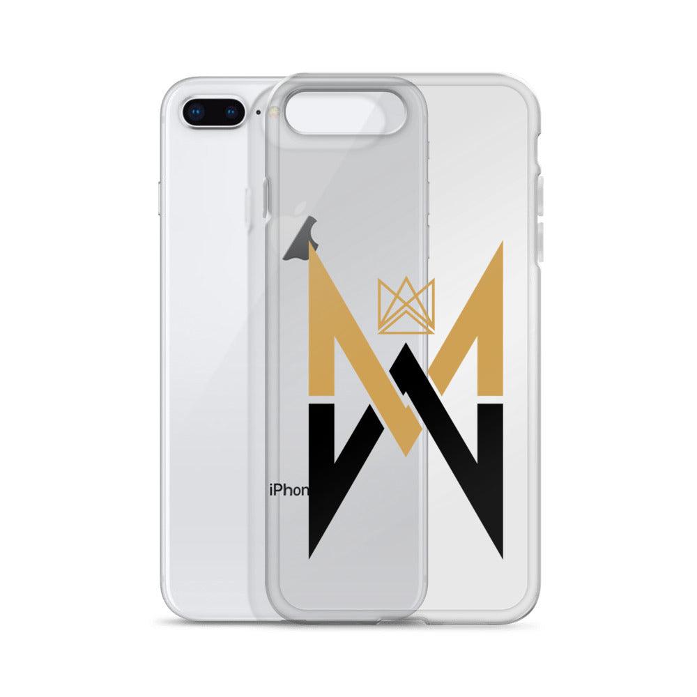 Malachi Wideman "MW" iPhone Case - Fan Arch