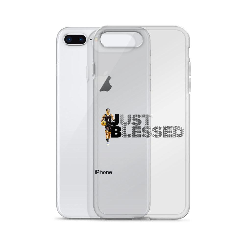 Jordan Burns "Just Blessed" iPhone Case - Fan Arch