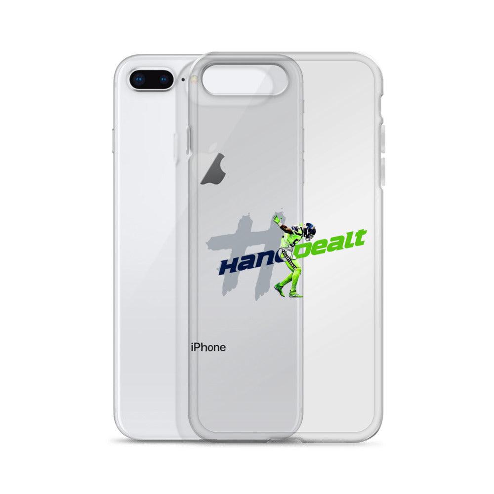 Darrell Taylor Jr. "#HandDealt" iPhone Case - Fan Arch