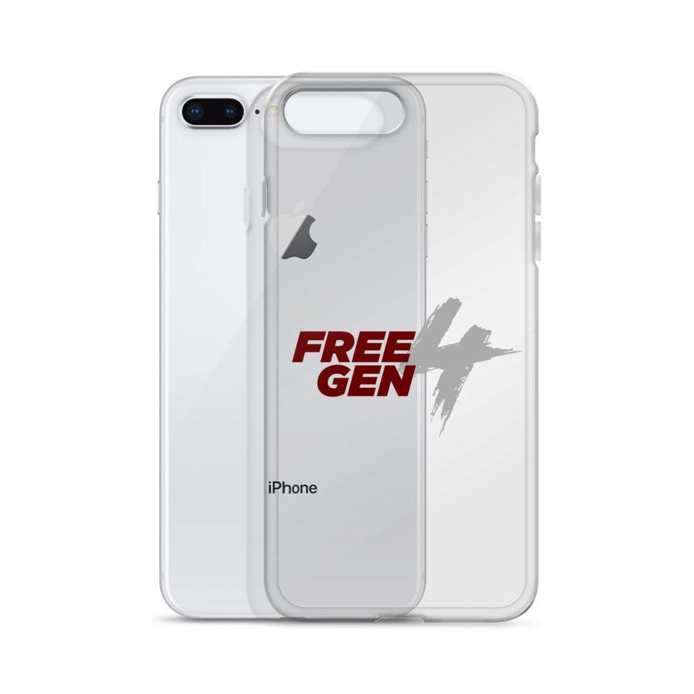 DeCarlos Nicholson "Free Gen4" iPhone Case - Fan Arch