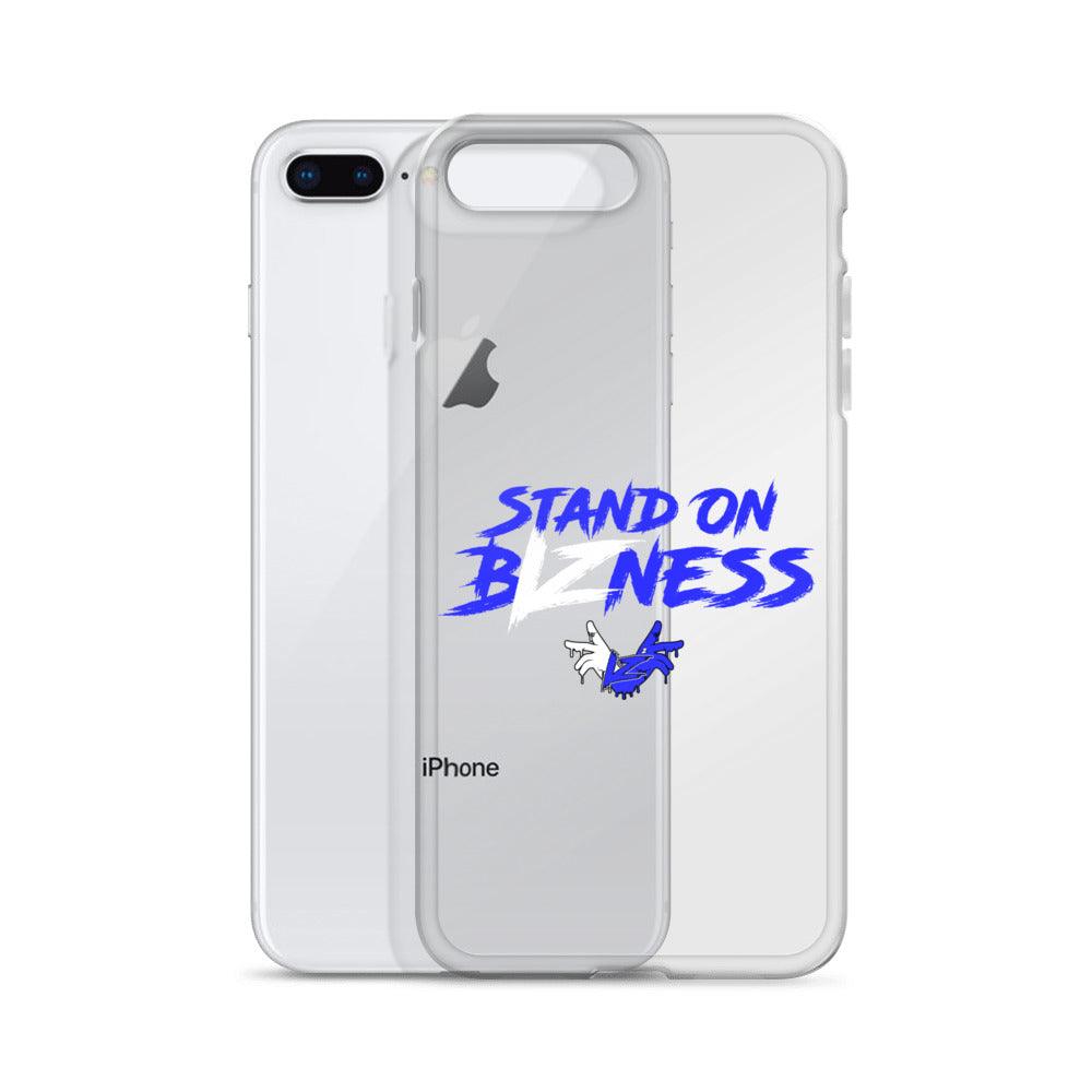 Izaiah Gathings “BIZNESS” iPhone Case - Fan Arch