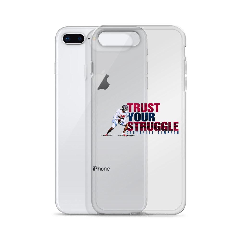 Cortrelle Simpson "Trust Your Struggle" iPhone Case - Fan Arch