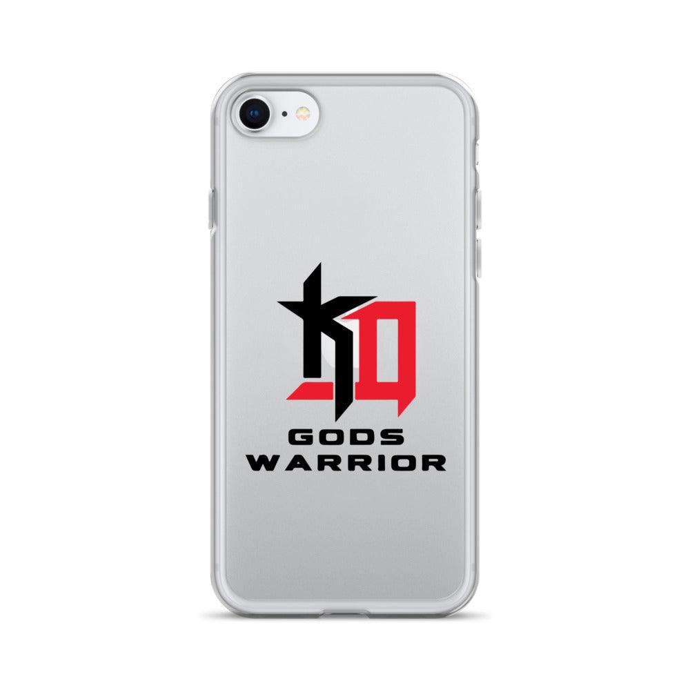 Kailon Davis "God's Warrior" iPhone Case - Fan Arch