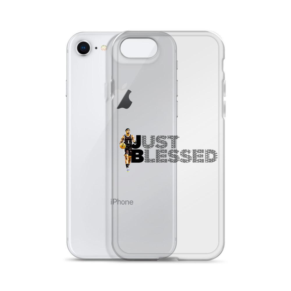 Jordan Burns "Just Blessed" iPhone Case - Fan Arch