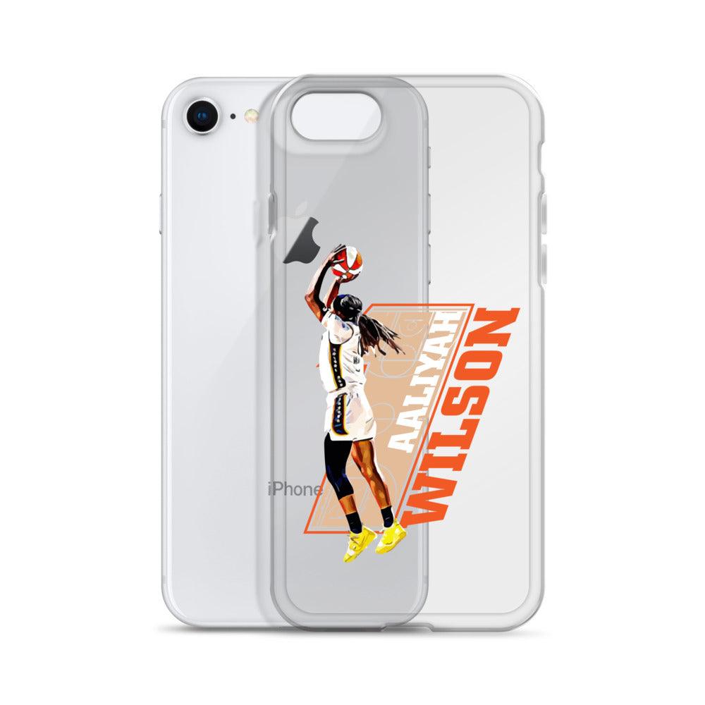 Aaliyah Wilson "Jumpshot" iPhone Case - Fan Arch