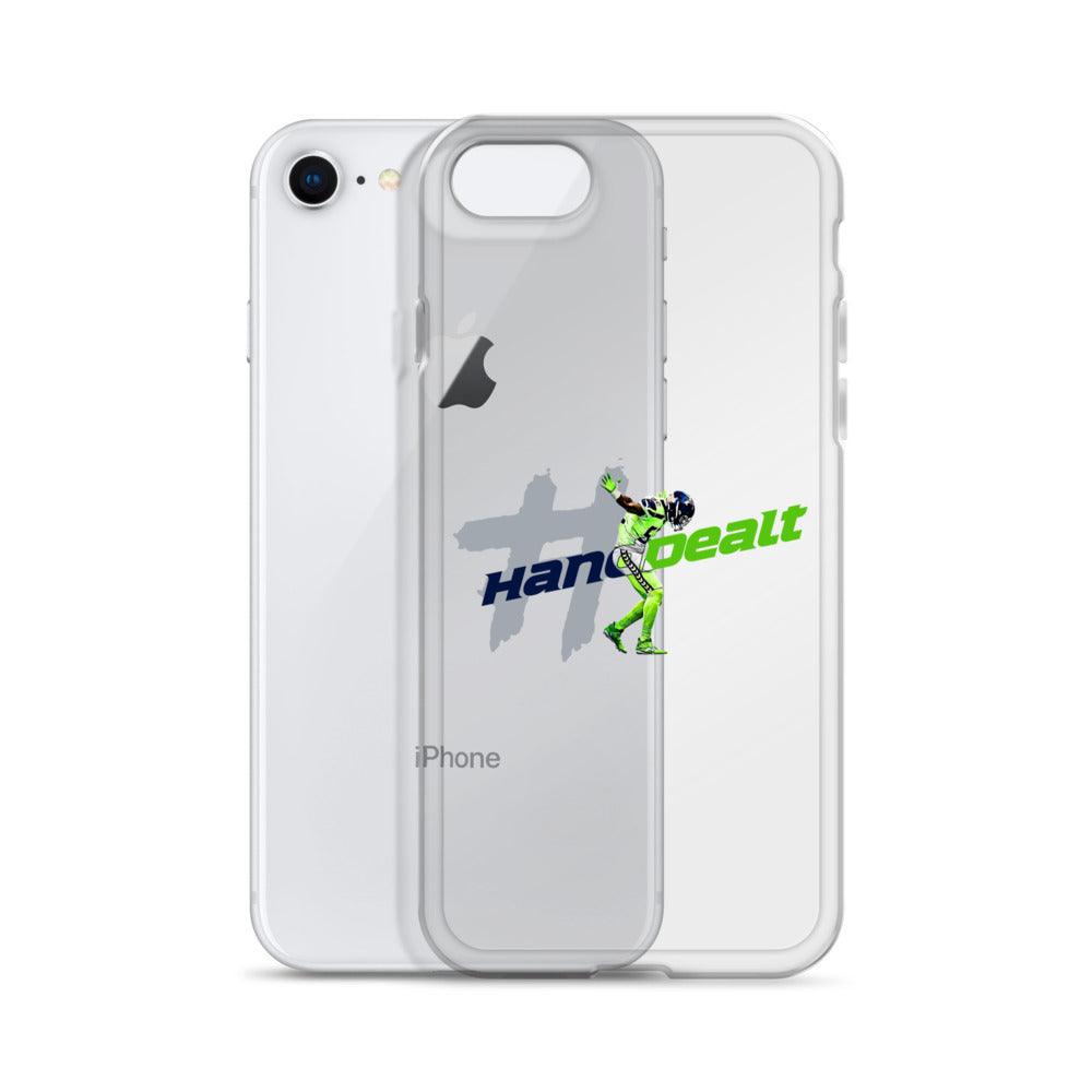 Darrell Taylor Jr. "#HandDealt" iPhone Case - Fan Arch