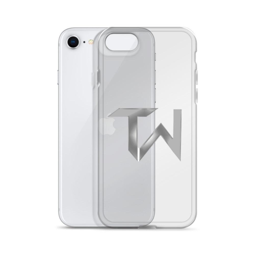 Tre White  "TW" iPhone Case - Fan Arch