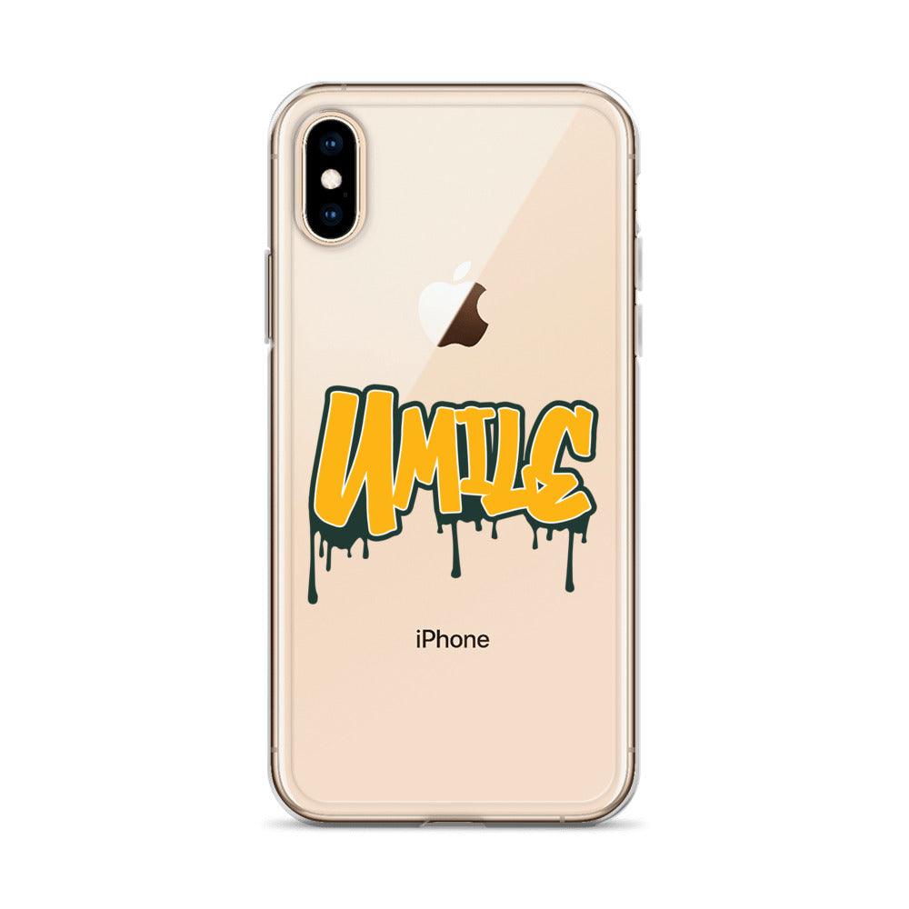 Tedarrell Slaton Jr. “UMILE” iPhone Case - Fan Arch