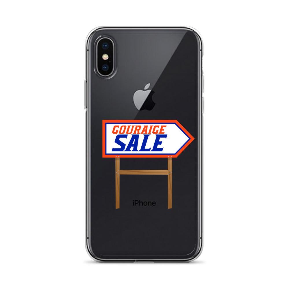 Richard Gouraige "Gouraige Sale" iPhone Case - Fan Arch