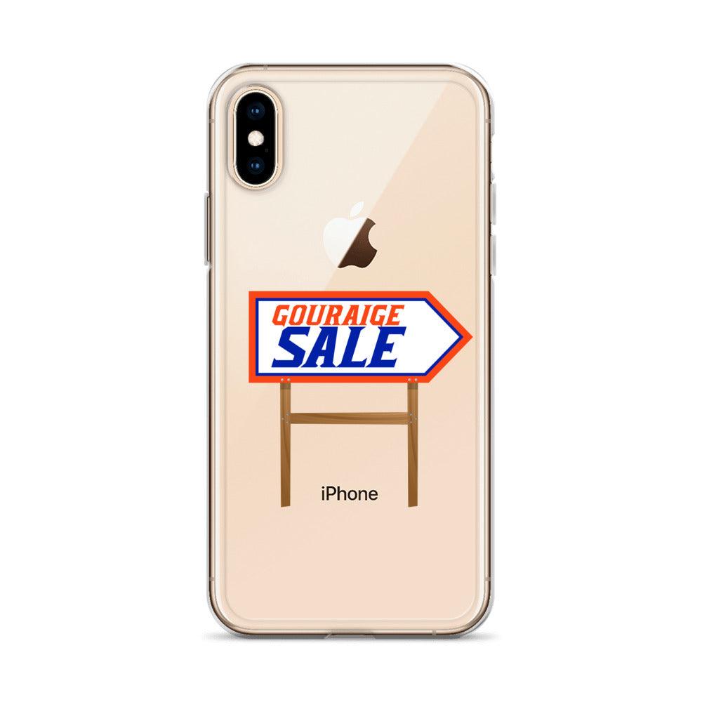 Richard Gouraige "Gouraige Sale" iPhone Case - Fan Arch