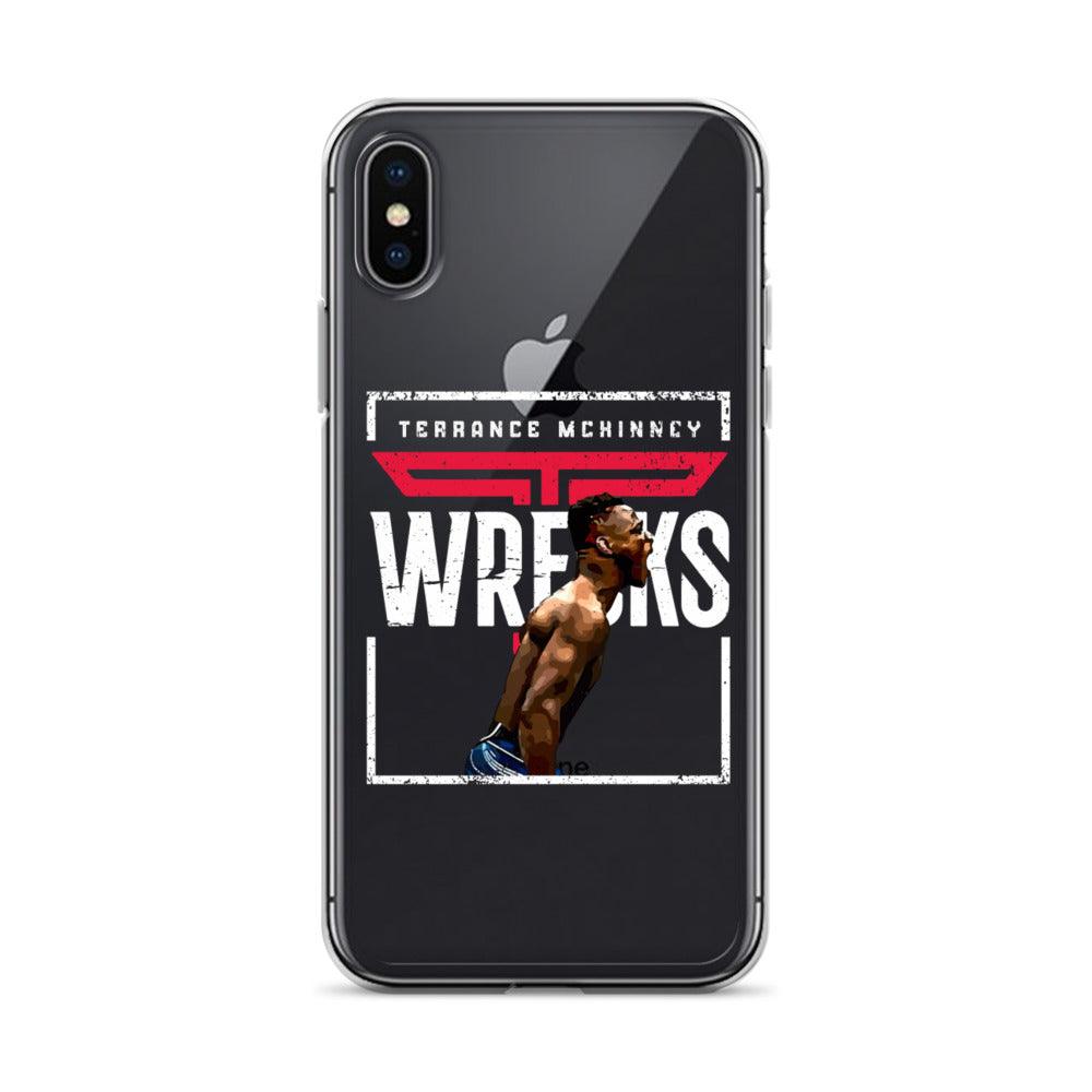 Terrance McKinney "Wreck Em" iPhone Case - Fan Arch