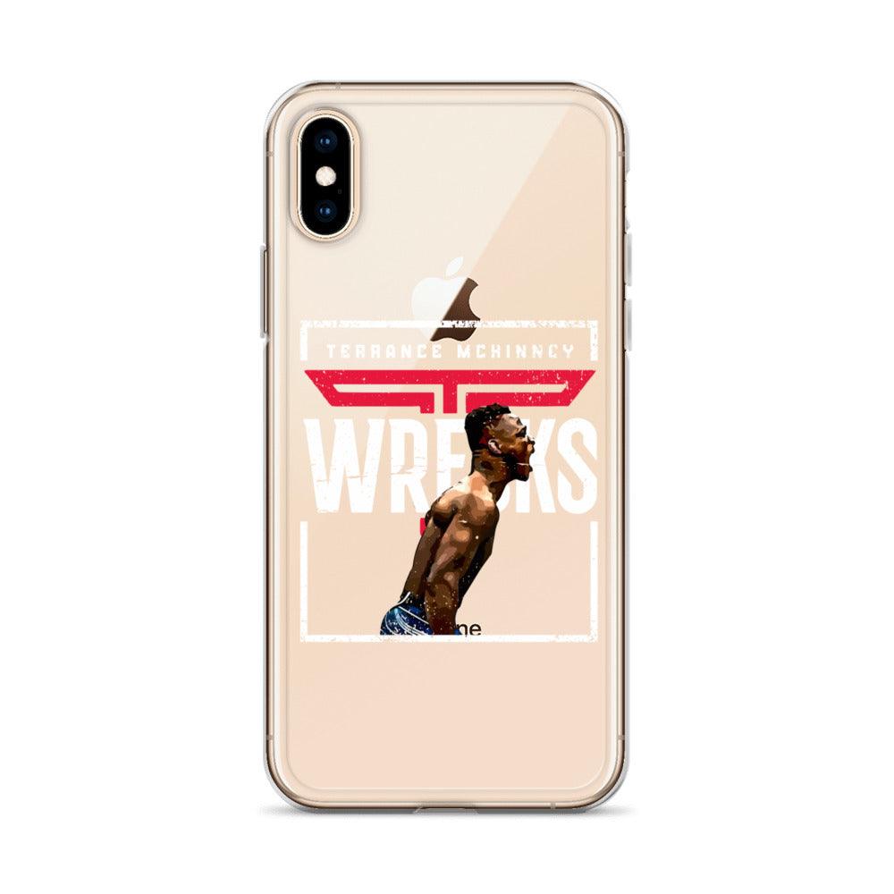 Terrance McKinney "Wreck Em" iPhone Case - Fan Arch