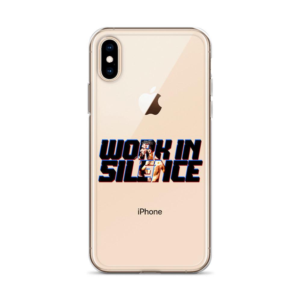 Saidyokub Kakhramonov "Work In Silence" iPhone Case - Fan Arch