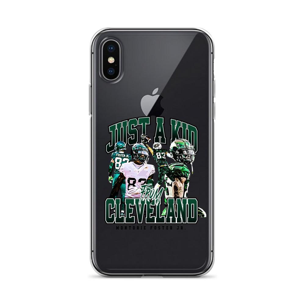 Montorie Foster Jr. “Scripted” iPhone Case - Fan Arch