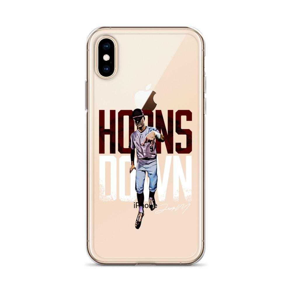 Jack Moss "Horns Down" iPhone Case - Fan Arch