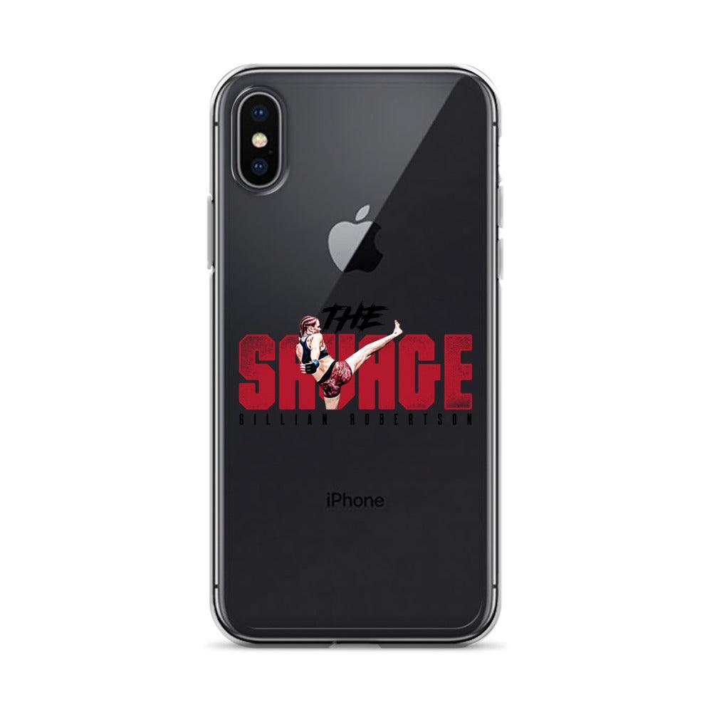 Gillian Robertson "The Savage" iPhone Case - Fan Arch