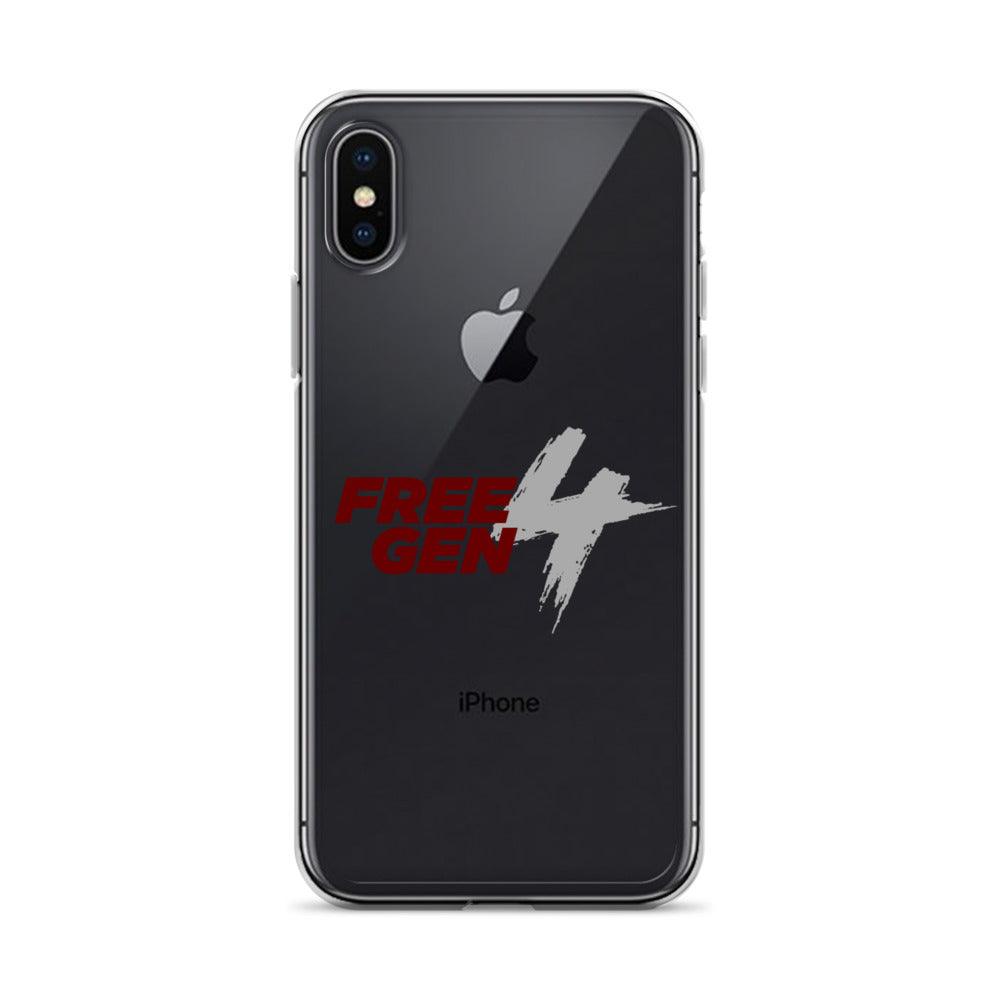 DeCarlos Nicholson "Free Gen4" iPhone Case - Fan Arch