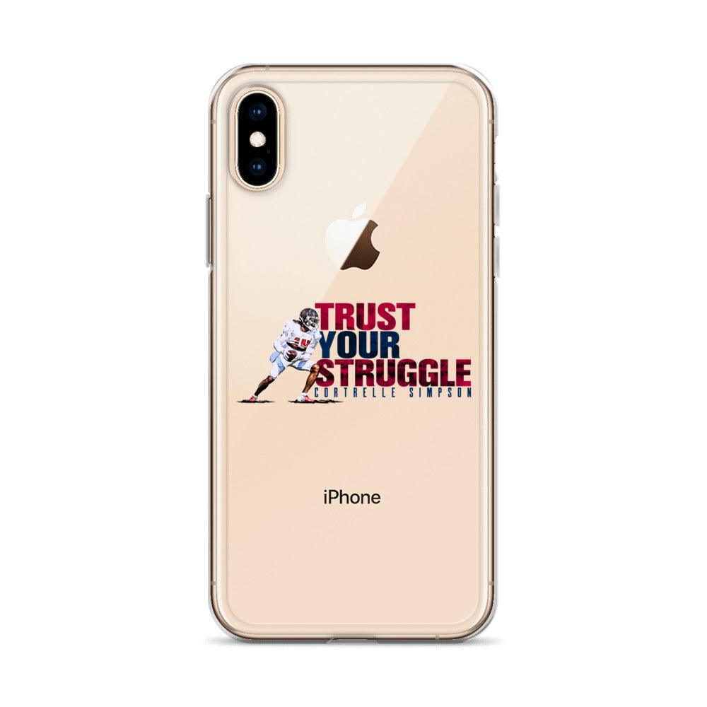 Cortrelle Simpson "Trust Your Struggle" iPhone Case - Fan Arch