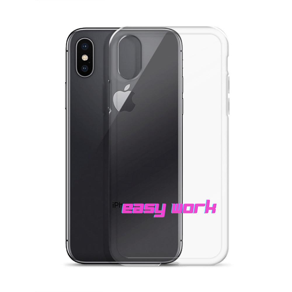 Quintaveon Poole "Easy Work" iPhone Case - Fan Arch