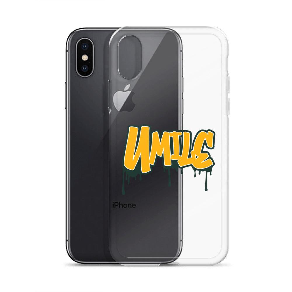 Tedarrell Slaton Jr. “UMILE” iPhone Case - Fan Arch