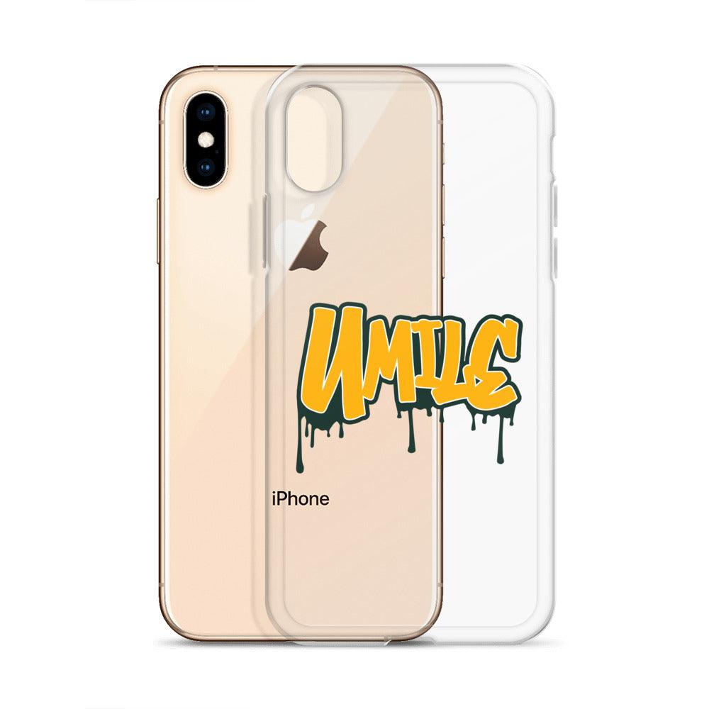 Tedarrell Slaton Jr. “UMILE” iPhone Case - Fan Arch