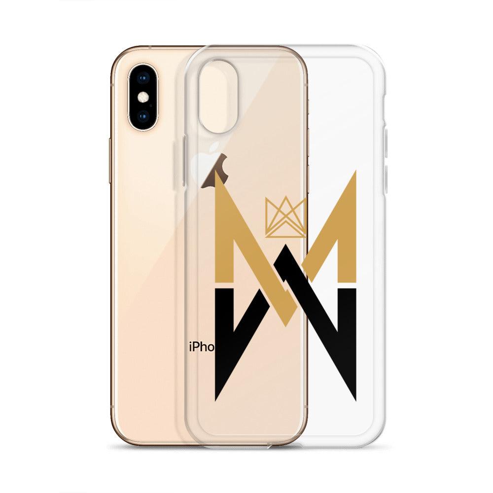 Malachi Wideman "MW" iPhone Case - Fan Arch