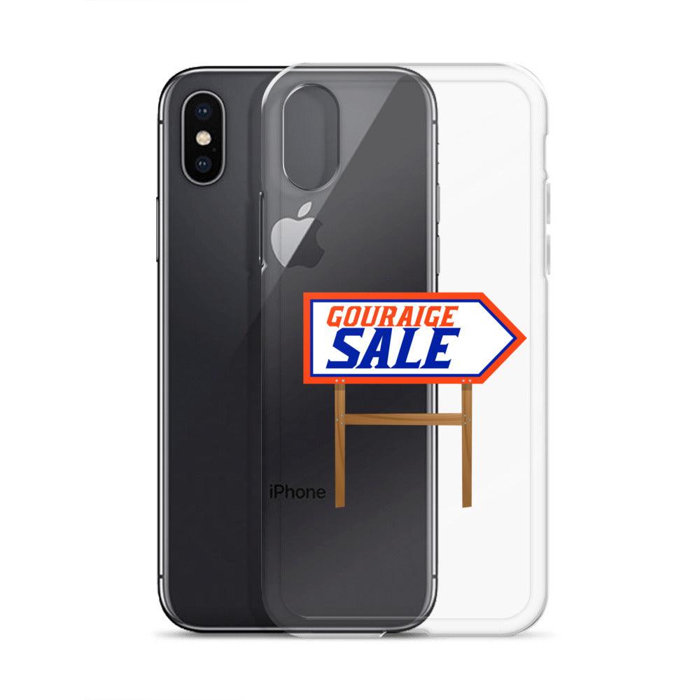 Richard Gouraige "Gouraige Sale" iPhone Case - Fan Arch