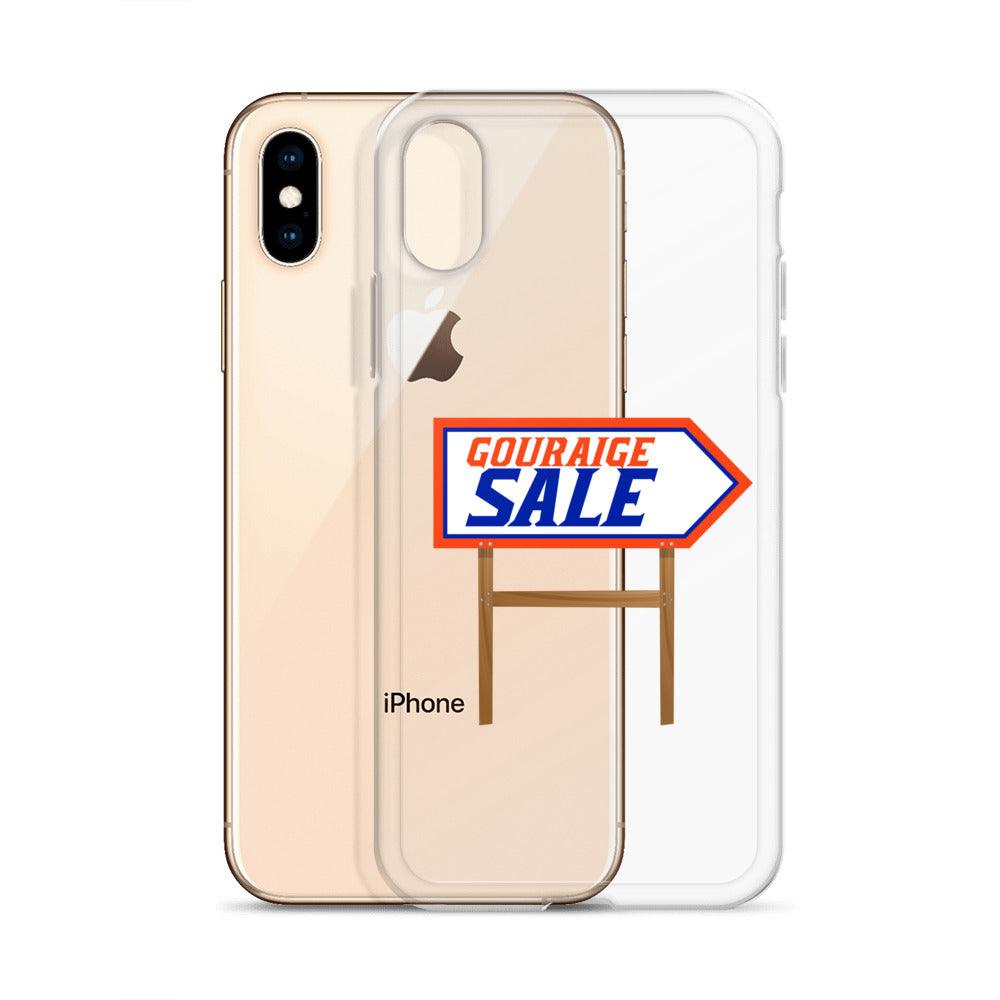 Richard Gouraige "Gouraige Sale" iPhone Case - Fan Arch