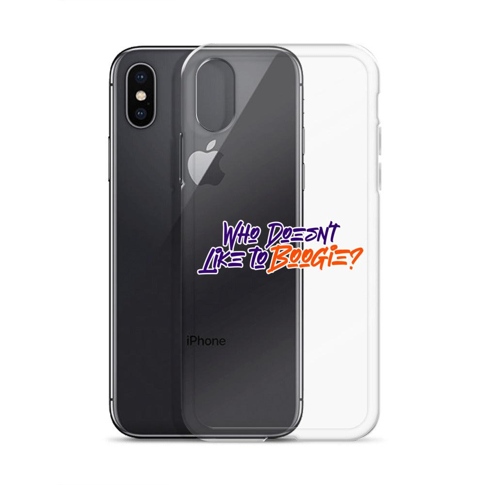 Boogie Roberts "Like to Boogie?" iPhone Case - Fan Arch