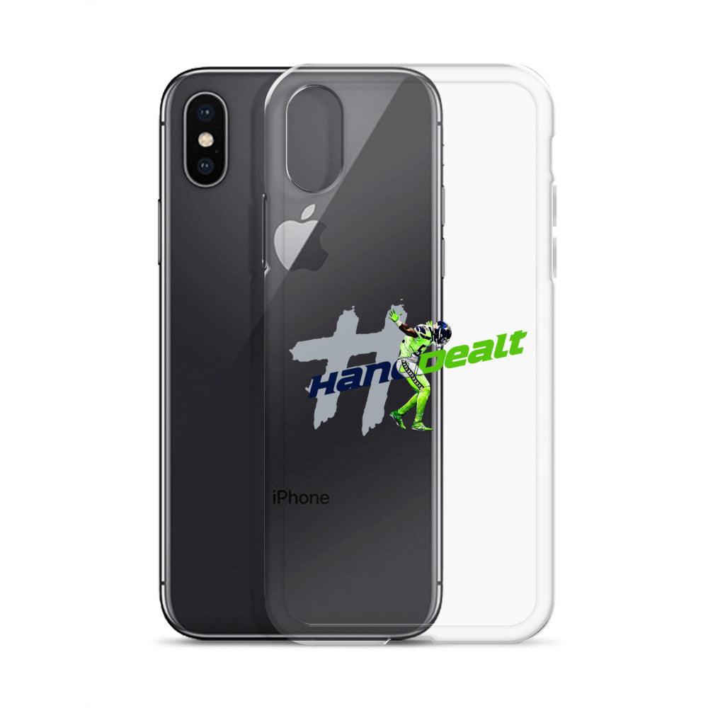 Darrell Taylor Jr. "#HandDealt" iPhone Case - Fan Arch