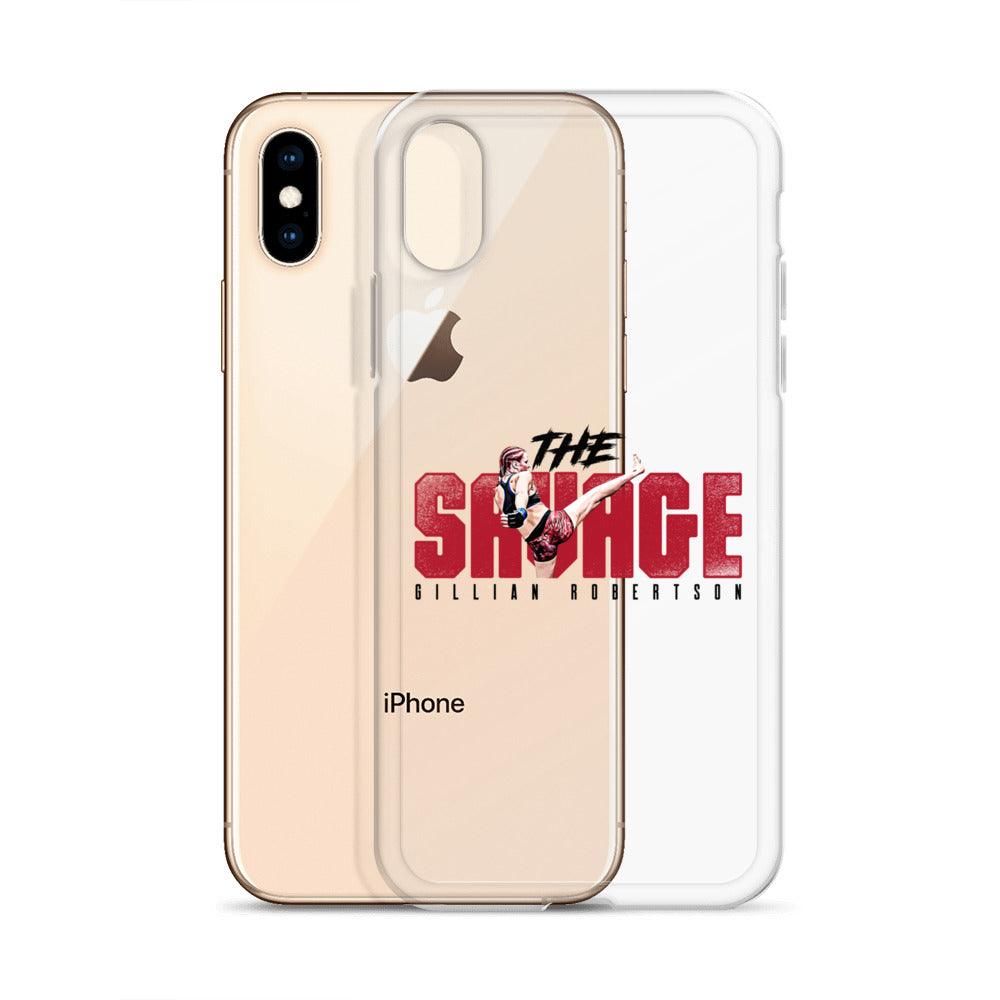 Gillian Robertson "The Savage" iPhone Case - Fan Arch