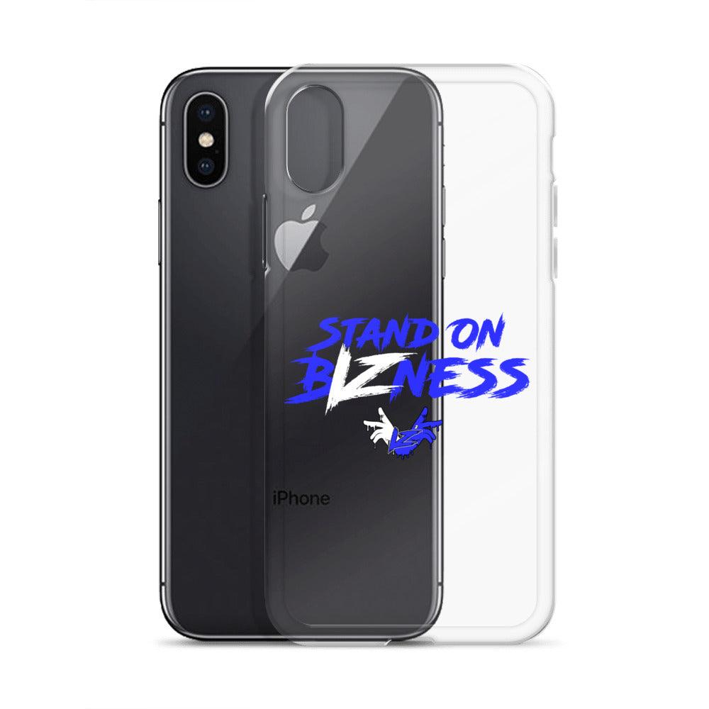 Izaiah Gathings “BIZNESS” iPhone Case - Fan Arch